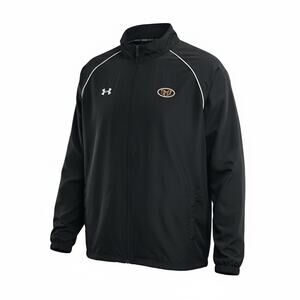 Under Armour Black Jacket Large Zip Athletic Size L